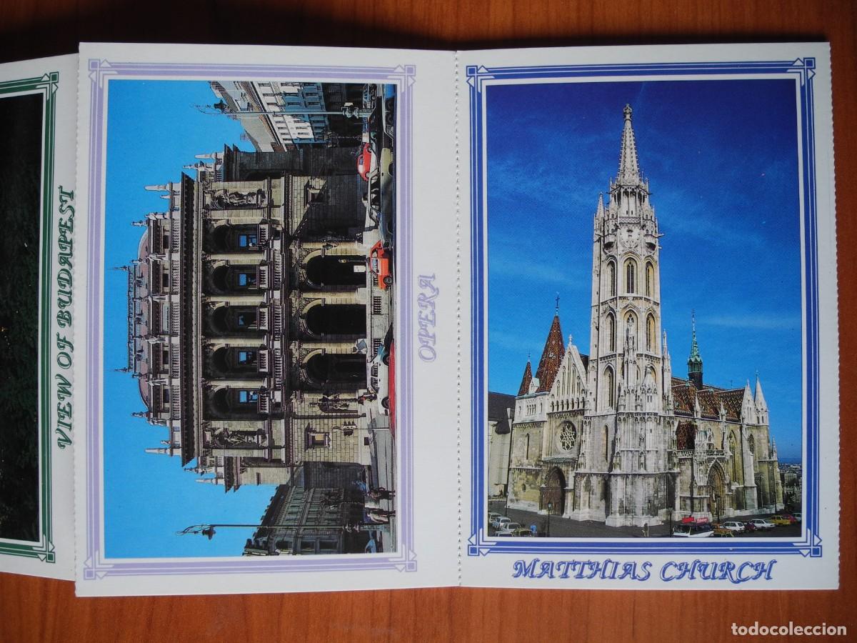 Postales: Budapest. Block de 9 postales. - Foto 5