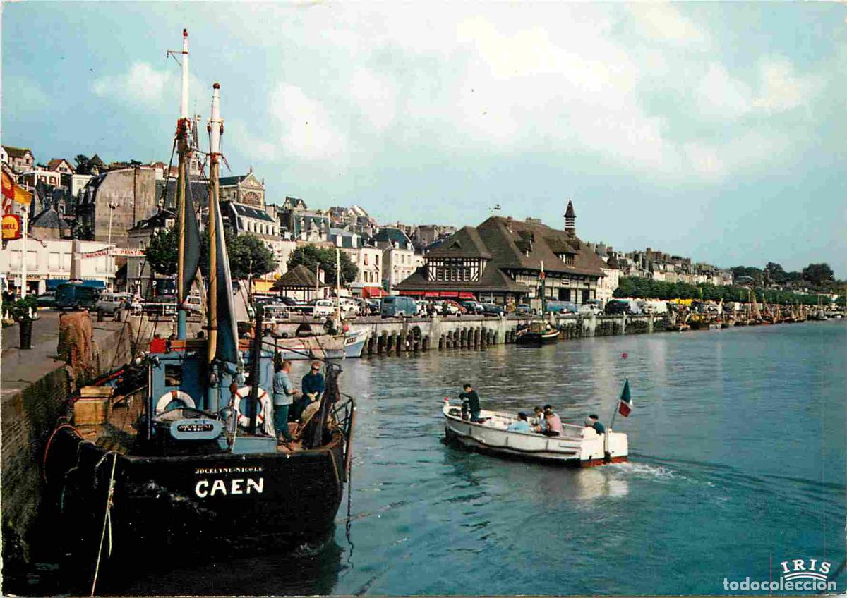 Postais: France - Carte Postale - 14 - Deauville - Trouville sur Mer - Le bac faisant la travers&eacute;e - Bateaux