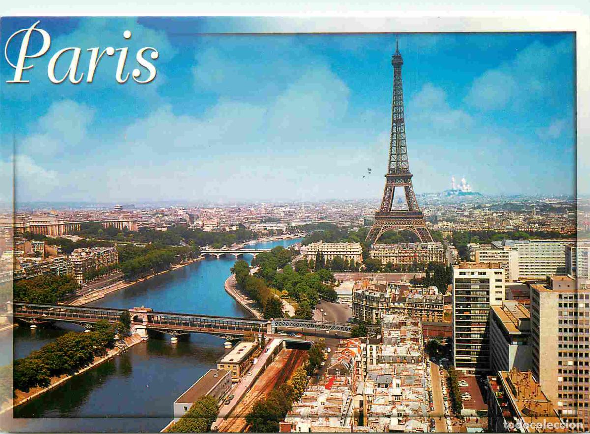Postales: France - Carte Postale - 75 - Paris - Tour Eiffel - La Seine au pont de Bir-Hakeim - CPM - Voir Scan