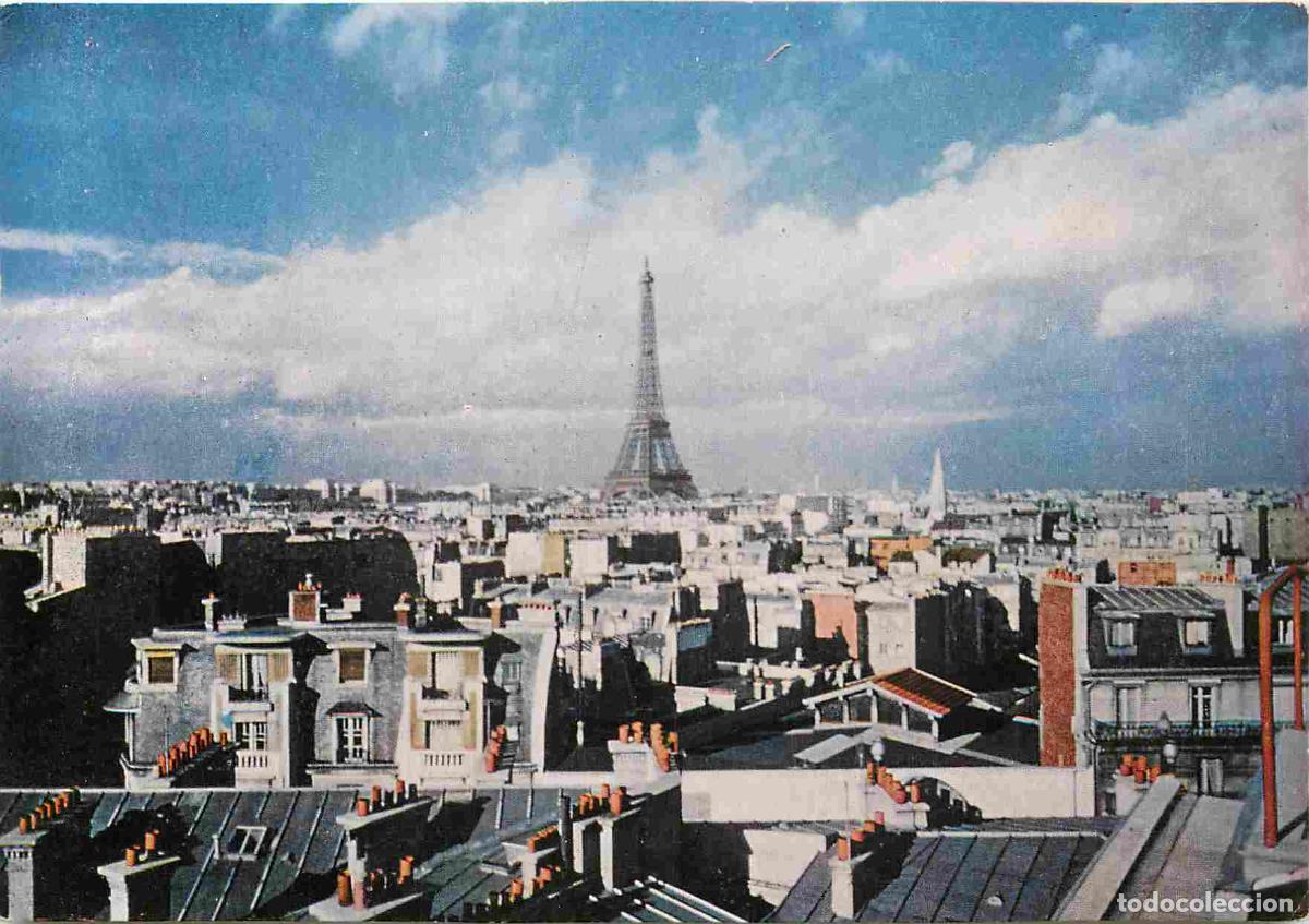 Postales: France - Carte Postale - 75 - Paris - Tour Eiffel - Les toits de Paris - CPM - Voir Scans Recto-Vers