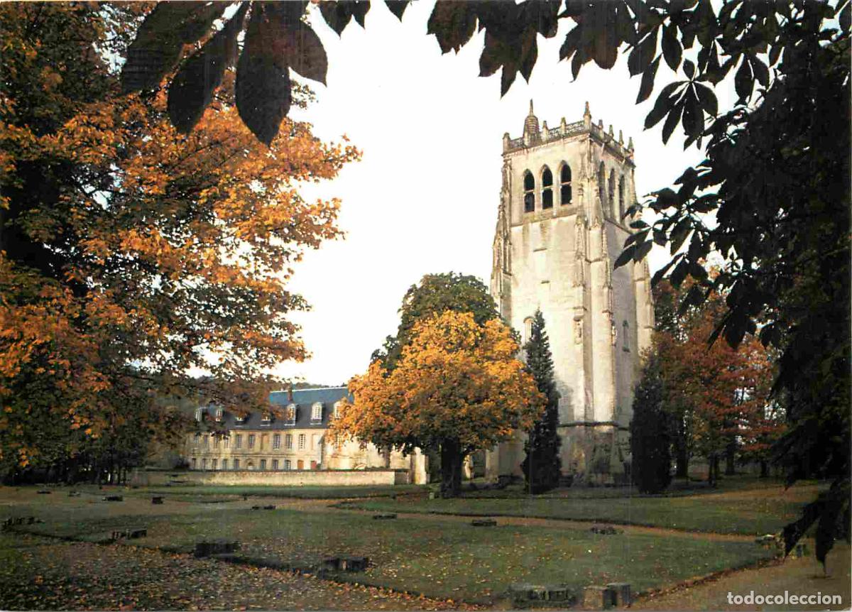 Postales: France - Carte Postale - 27 - Le Bec Hellouin - L'Abbaye - Emplacement de l'ancienne &eacute;glise - tour S