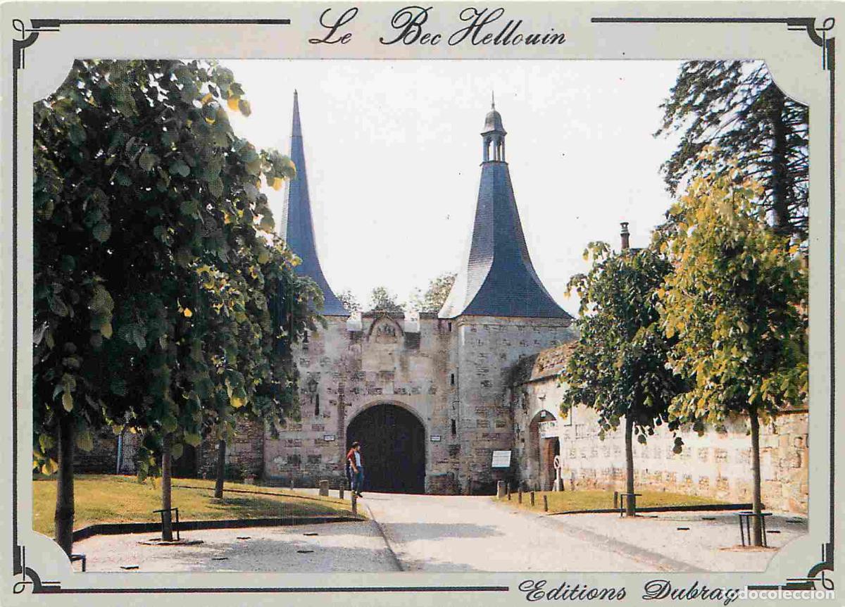 Postais: France - Carte Postale - 27 - Le Bec Hellouin - Vieilles pierres - Porte - CPM - Voir Scans Recto-Ve