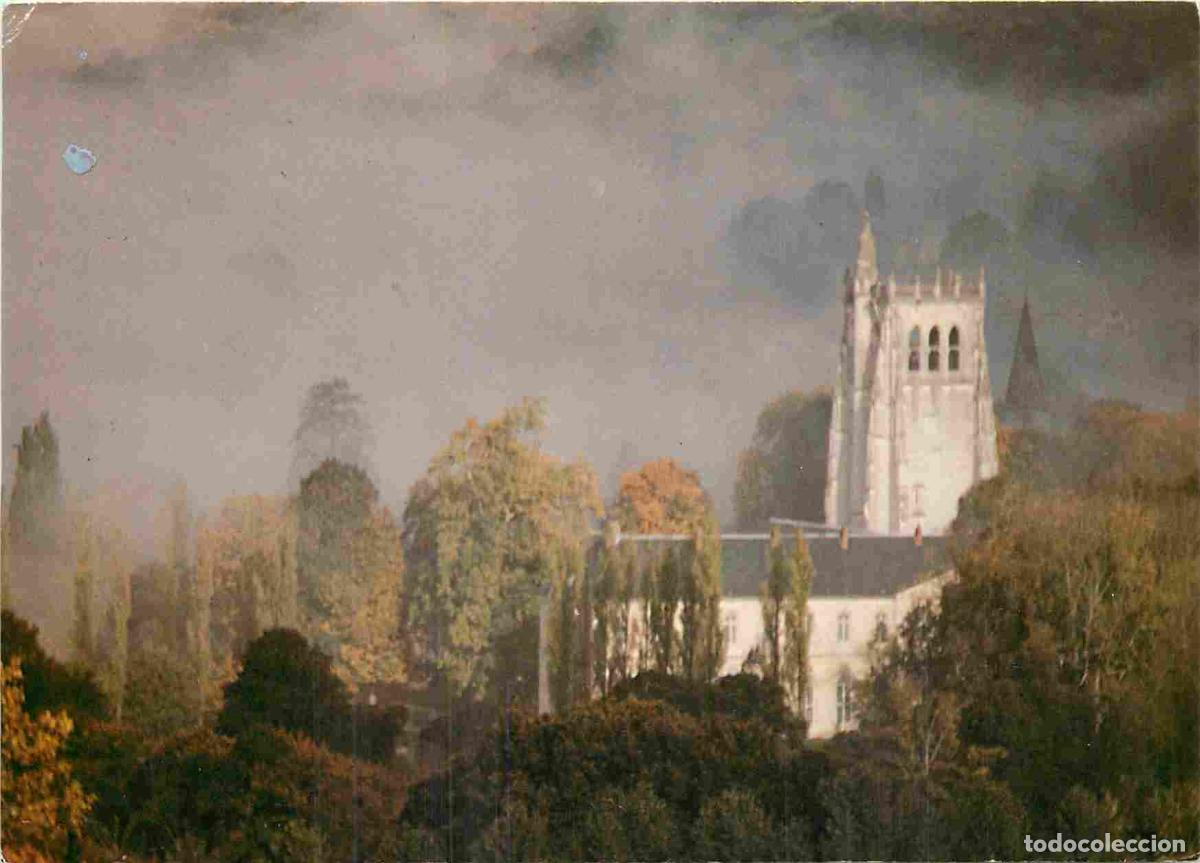 Postais: France - Carte Postale - 27 - Le Bec Hellouin - L'Abbaye - Vue g&eacute;n&eacute;rale et Tour Saint-Nicolas - CPM