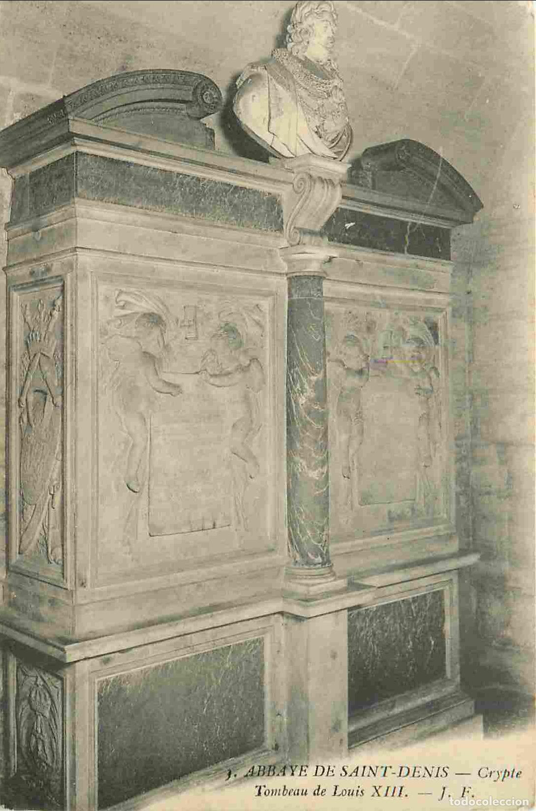 Postais: France - Carte Postale - 93 - Saint Denis - int&eacute;rieur de l'Abbaye - La Crypte - Tombeau de Louis XII