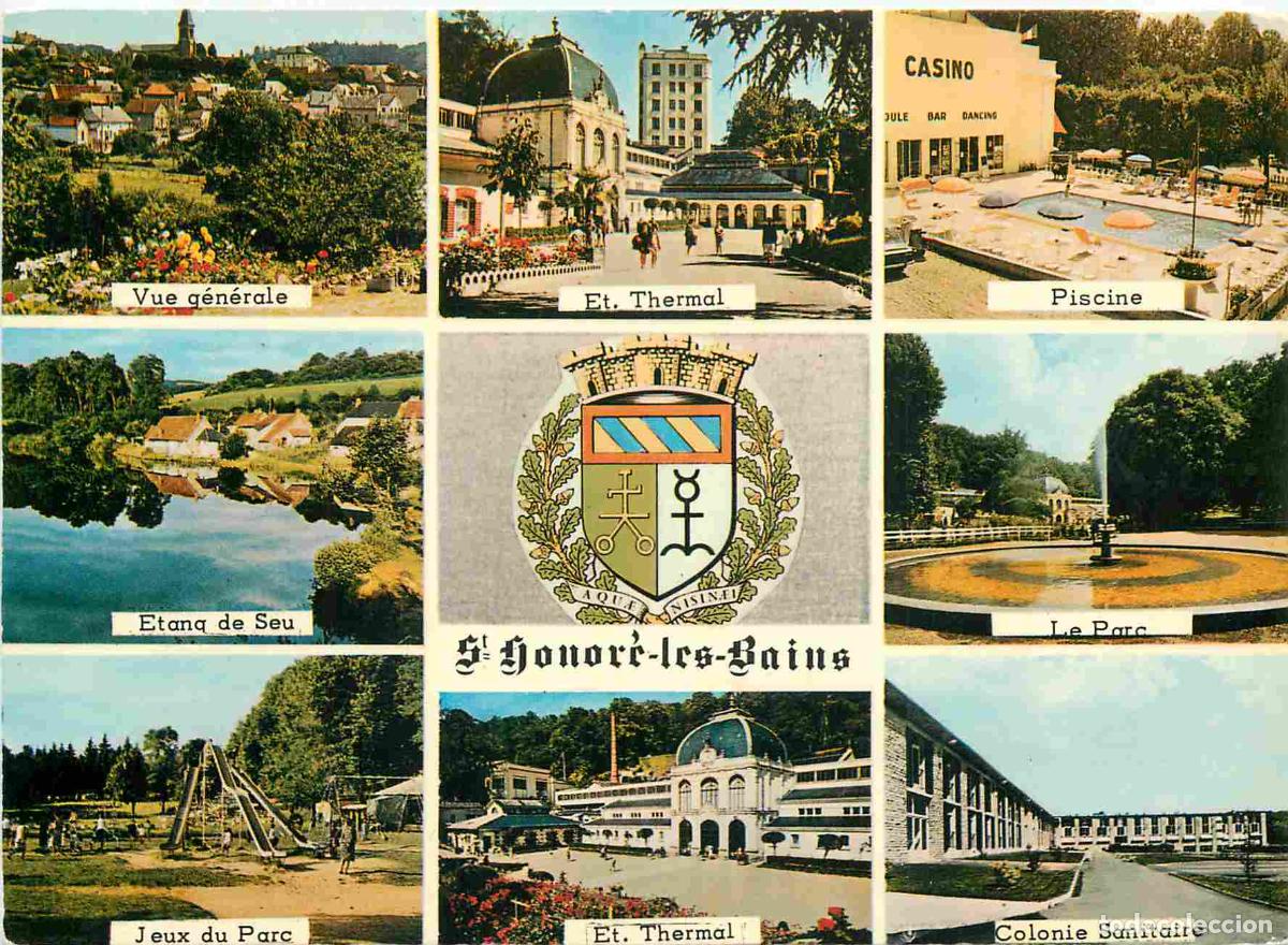 Postales: France - Carte Postale - 58 - Saint Honor&eacute; les Bains - Multivues - Blasons - CPM - Voir Scans Recto-