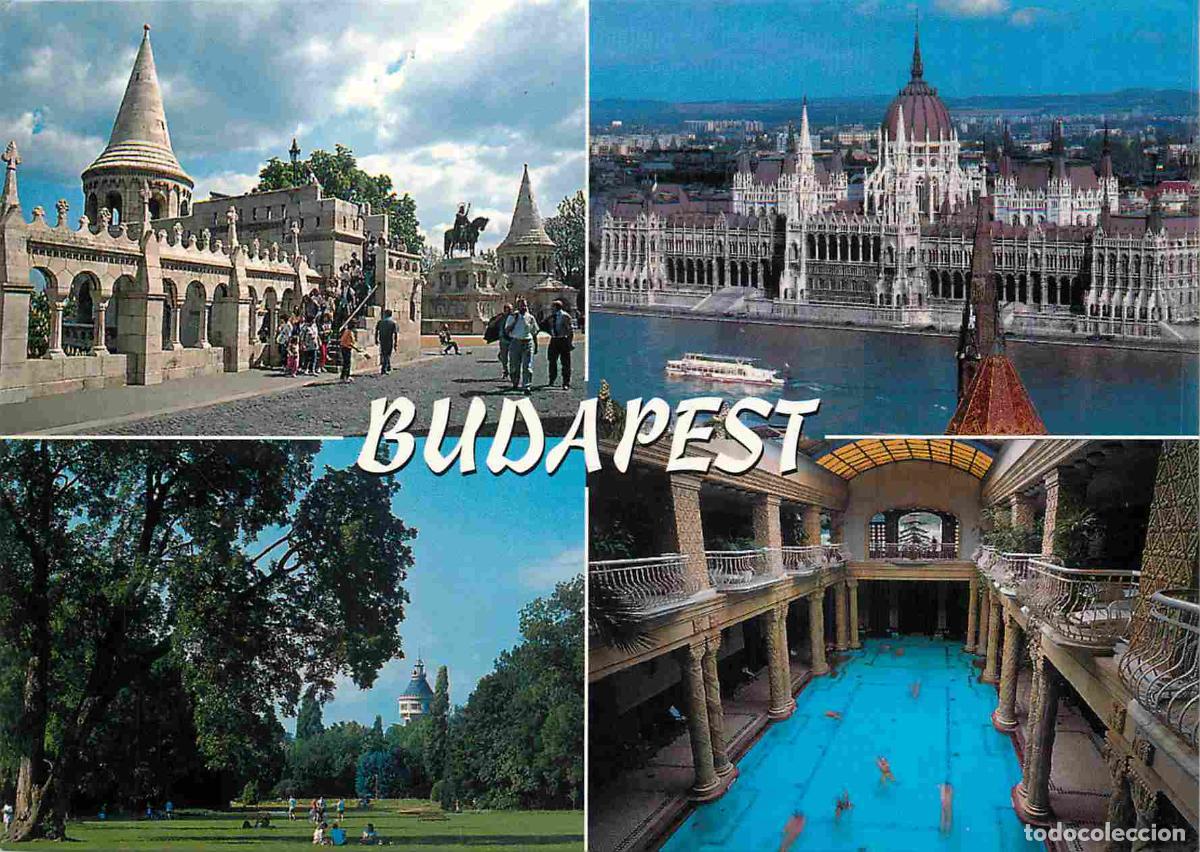 Postales: Carte Postale - Hongrie - Budapest - Multivues - CPM - Voir Timbre - Voir Scans Recto-Verso - Poscar