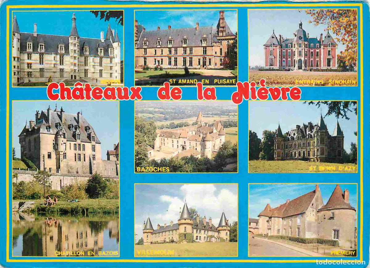 Cartes Postales: France - Carte Postale - 58 - Ni&egrave;vre - Chateaux de la Ni&egrave;vre - Multivues - CPM - Voir Scans Recto-Ve