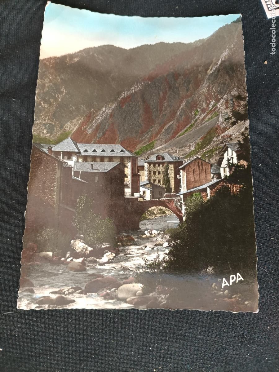 Postales: Andorra, Escaldes. Postal de &eacute;poca - Foto 1