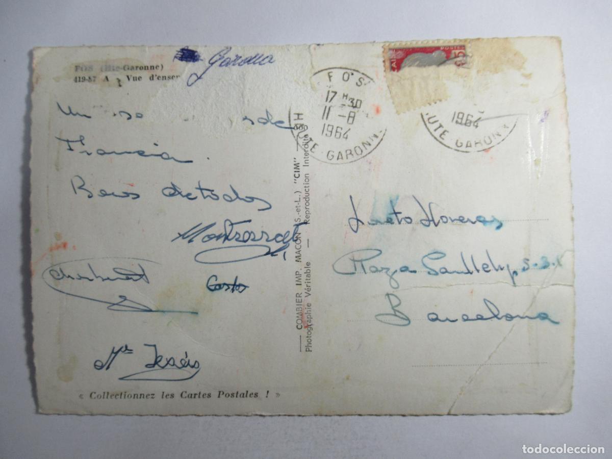 Postales: Fos - Francia - Circulada - Foto 2