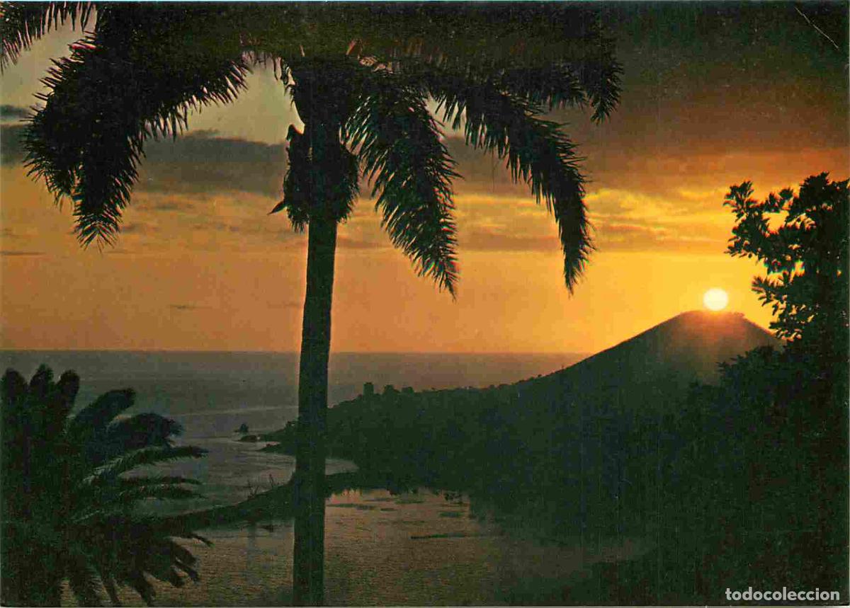 Postales: Carte Postale - Portugal - Funchal - P&ocirc;r do sol - Sunset Coucher du soleil Sonnenuntergang - Madeira