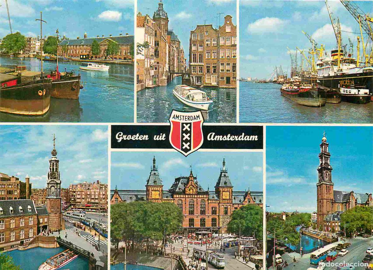 Cartoline: Carte Postale - Pays-Bas - Amsterdam - Multivues - Noord-Holland - CPM - Voir Scans Recto-Verso