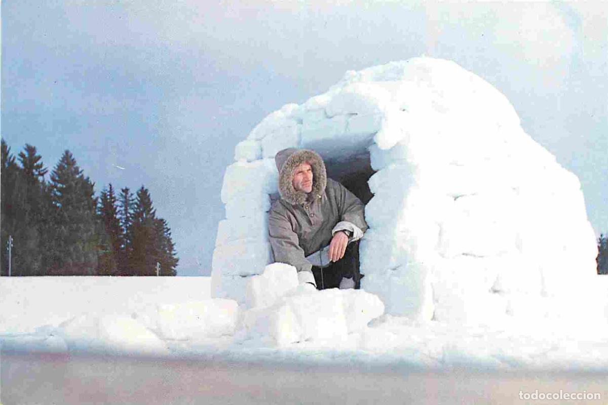 Cartoline: Carte Postale - Norv&egrave;ge - Laponie - Igloo - laponie norv&eacute;gienne - Finnmark - CPM - Voir Scans Recto-