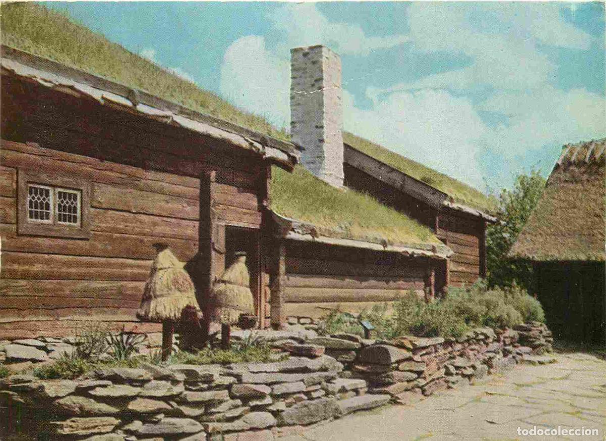 Postales: Carte Postale - Su&egrave;de - G&aring;rd fra Halland Sverige Farmstead from Halland Sweden Bauernhof aus Halland