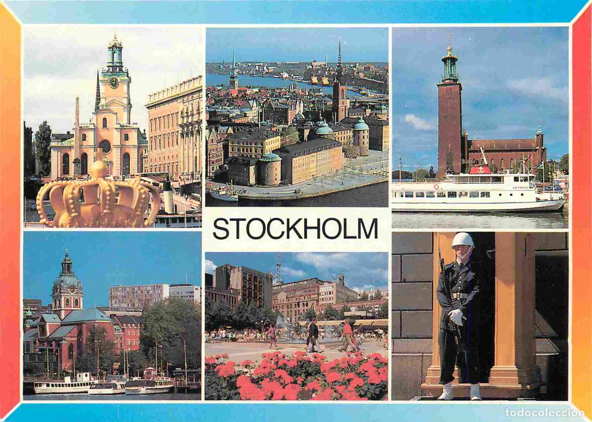 Postkarten: Carte Postale - Su&egrave;de - Stockholm - Multivues - Stockholms l&auml;n - CPM - Voir Scans Recto-Verso