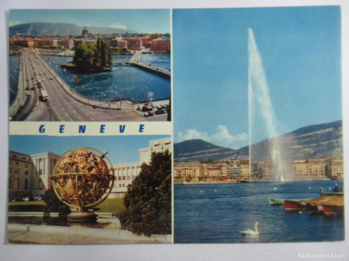 Postales: Gen&eacute;ve - Diversos aspectos - S/C - Foto 1
