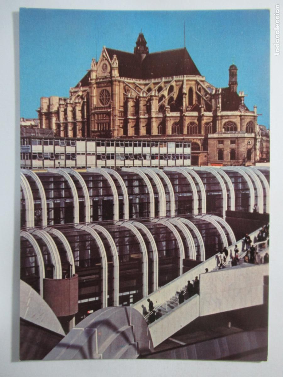 Postales: Paris - Perspective vers St-Eustache - S/C - Foto 1