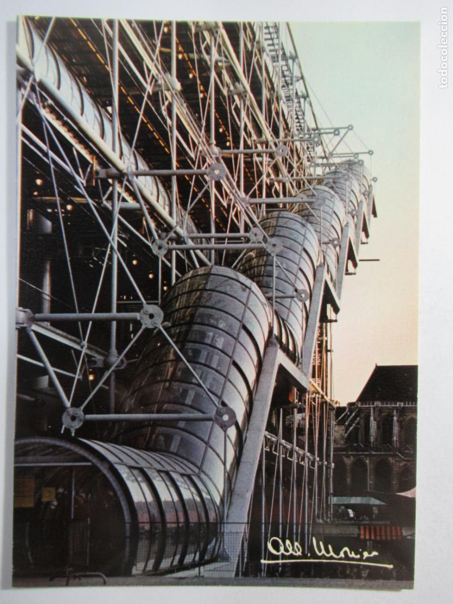 Postales: Paris - Centre National d'Arts et de Culture Georges-Pompidou - S/C