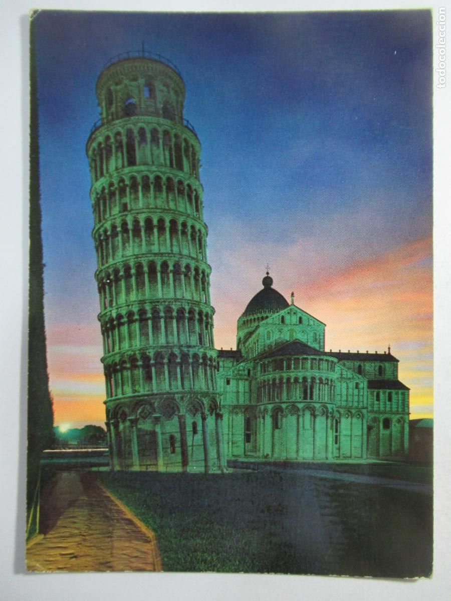 Postales: Pisa - Torre pendente e abside del Duomo - S/C - Foto 1