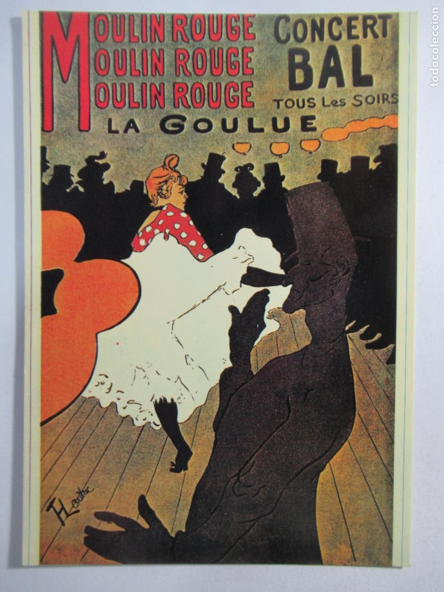 Postales: Paris - Moulin Rouge - Danse et Magie - S/C
