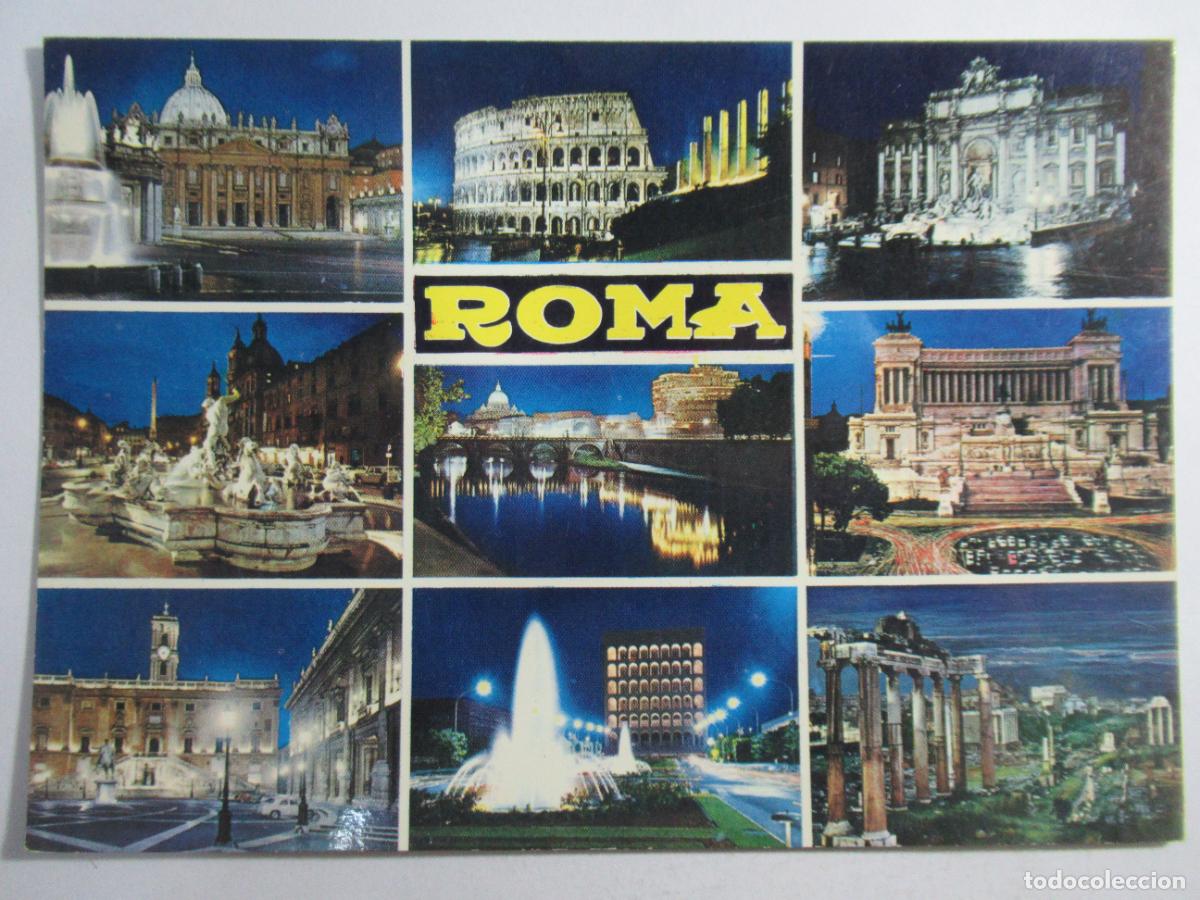 Postales: Roma - Diversos aspectos - S/C - Foto 1