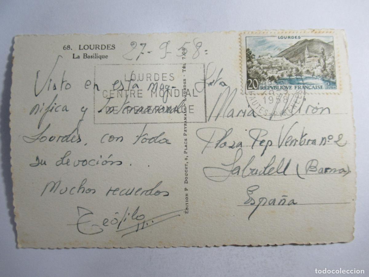 Postales: Lourdes - La Basilique - Circulada - Foto 2