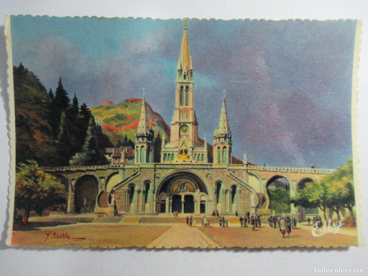 Postales: Lourdes - La Basilique - Circulada - Foto 1