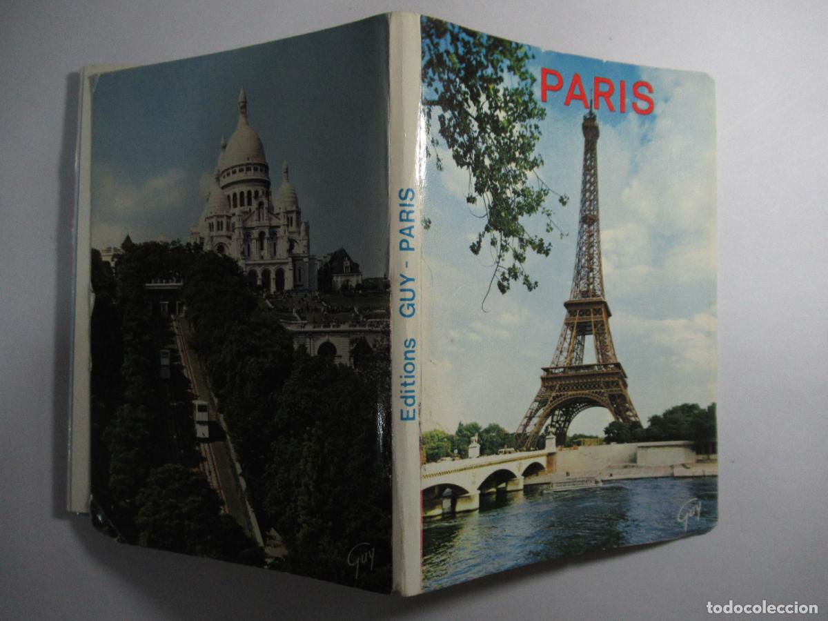 Postales: Par&iacute;s - 12 postales en acorde&oacute;n - Foto 2