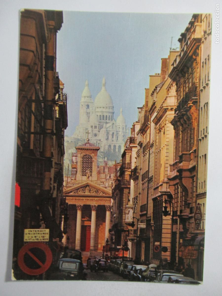 Postales: Par&iacute;s - Notre-Dame de Lorette et le Sacr&eacute;-Coeur - S/C