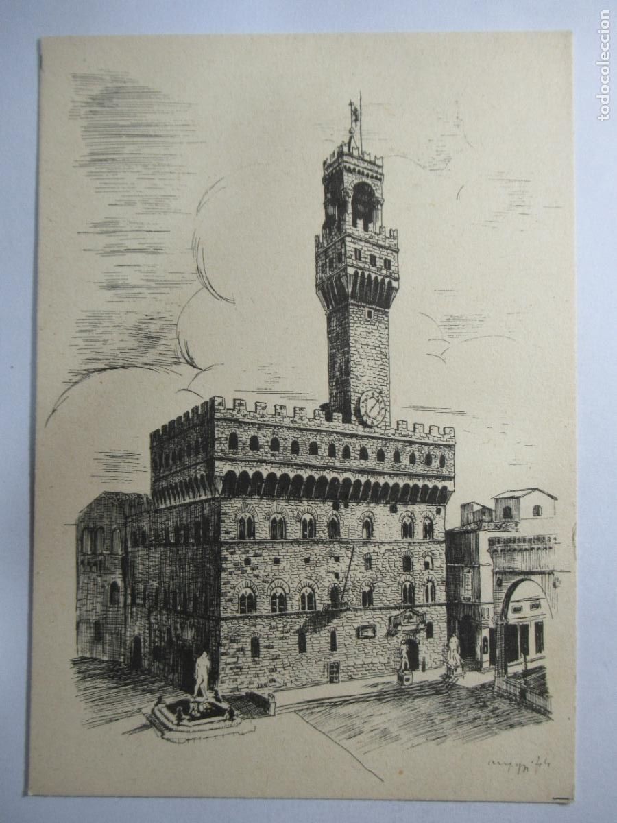 Postales: Venezia - Palazzo Vecchio o della Signoria - S/C