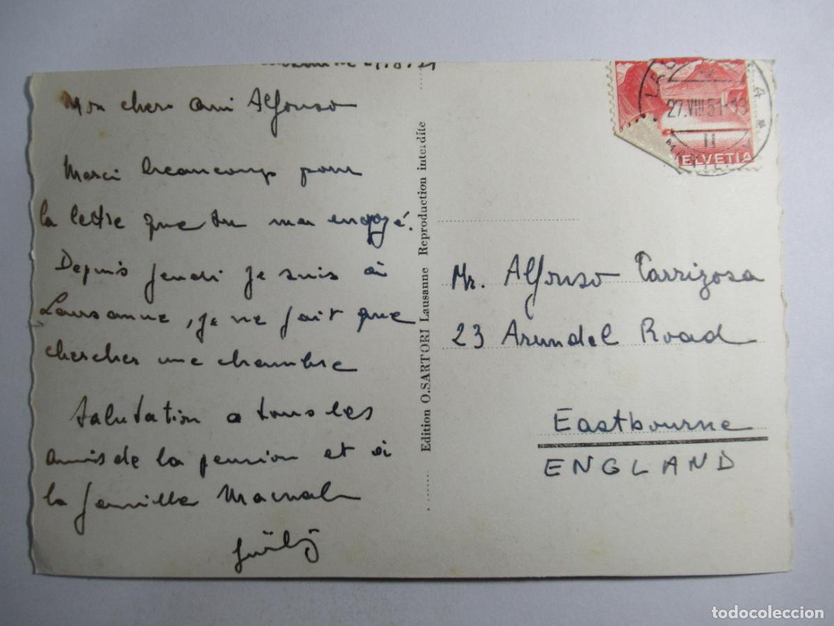 Postales: Lausanne - Diversos aspectos - Circulada - Foto 2