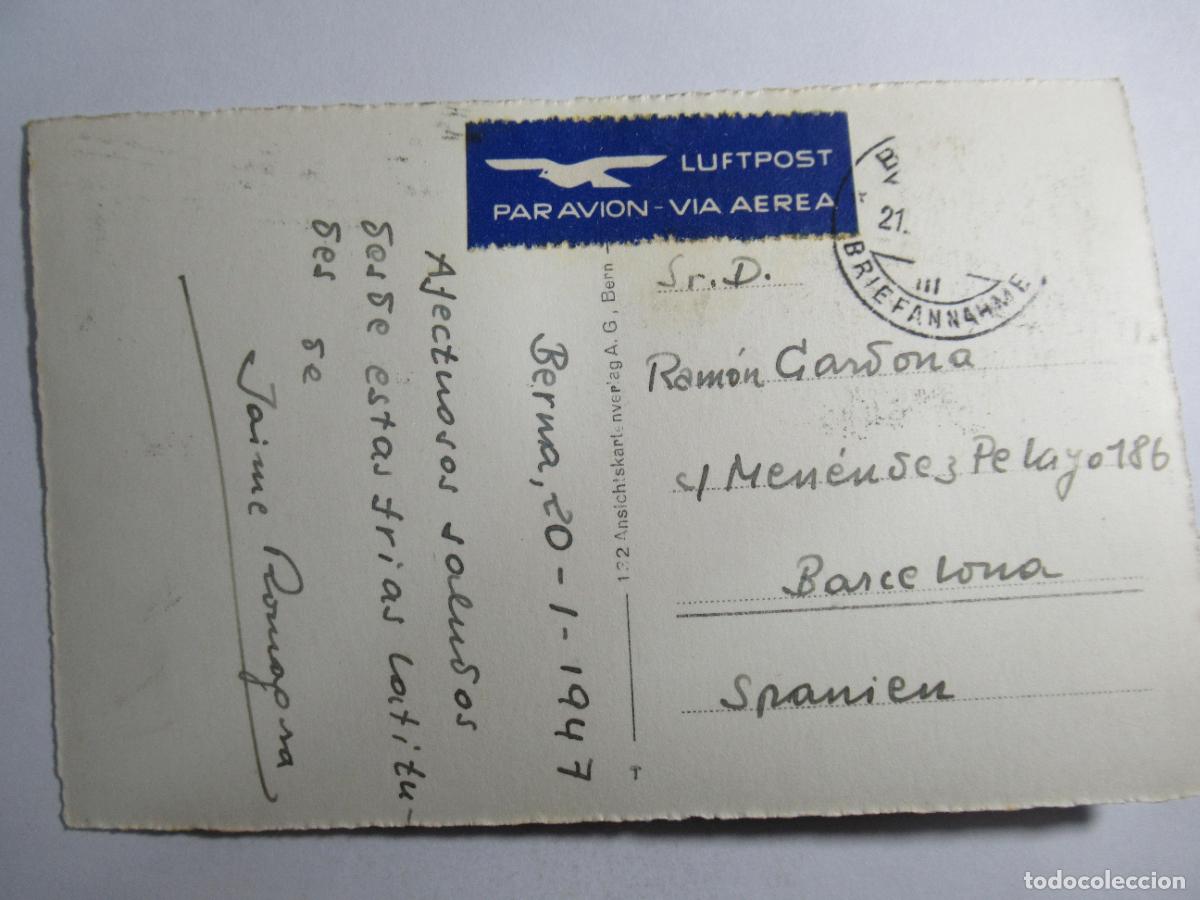 Postales: Bern / Berne / Berna - Escrita - Foto 2