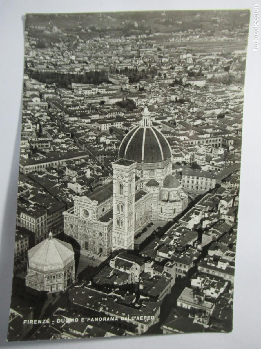 Postales: Firenze - Panorama dall'aereo - Circulada
