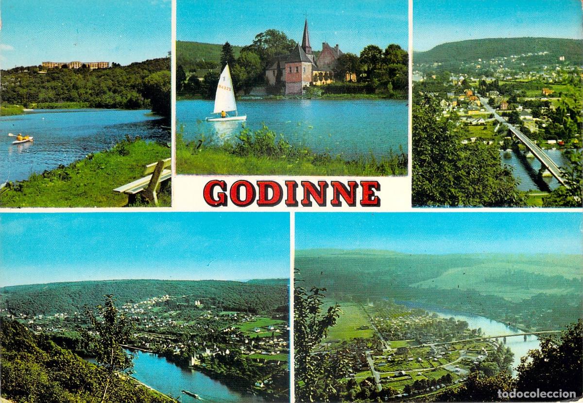 Cartes Postales: Tarjeta Postal Godinne B&eacute;lgica Vistas Panor&aacute;micas R&iacute;o Mosa