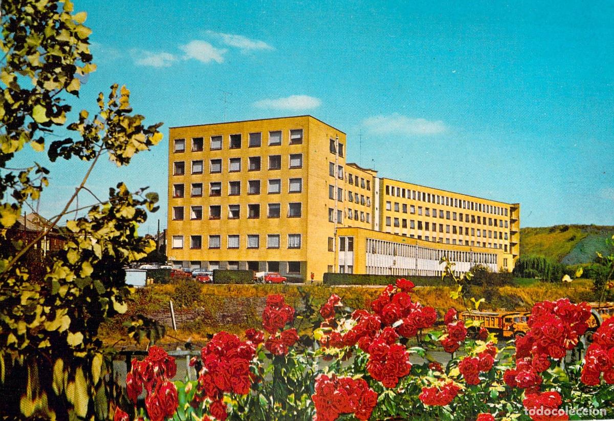 Postales: Postal de la Clinique Notre Dame en Charleroi, B&eacute;lgica