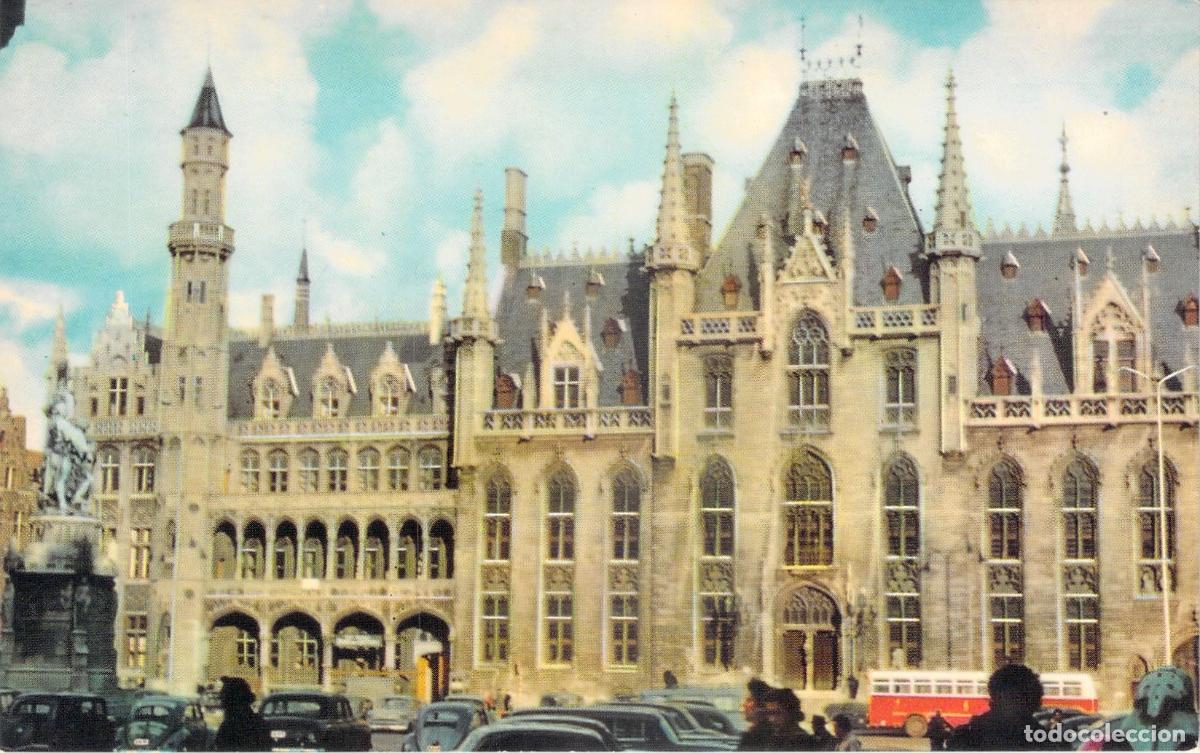 Cartes Postales: Postal de Brujas Palacio del Gobierno Provincial B&eacute;lgica