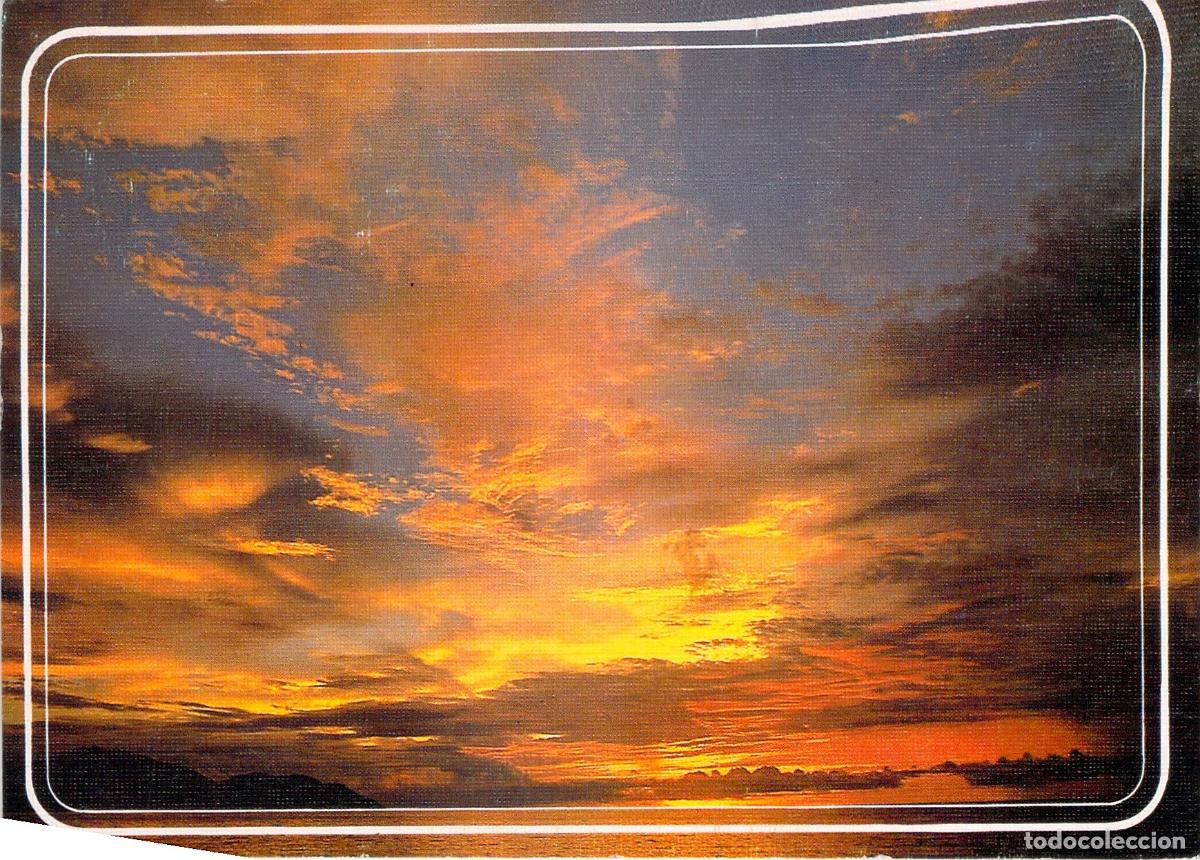 Postales: Postal de Atardecer sobre el Mar en Oostduinkerke, B&eacute;lgica