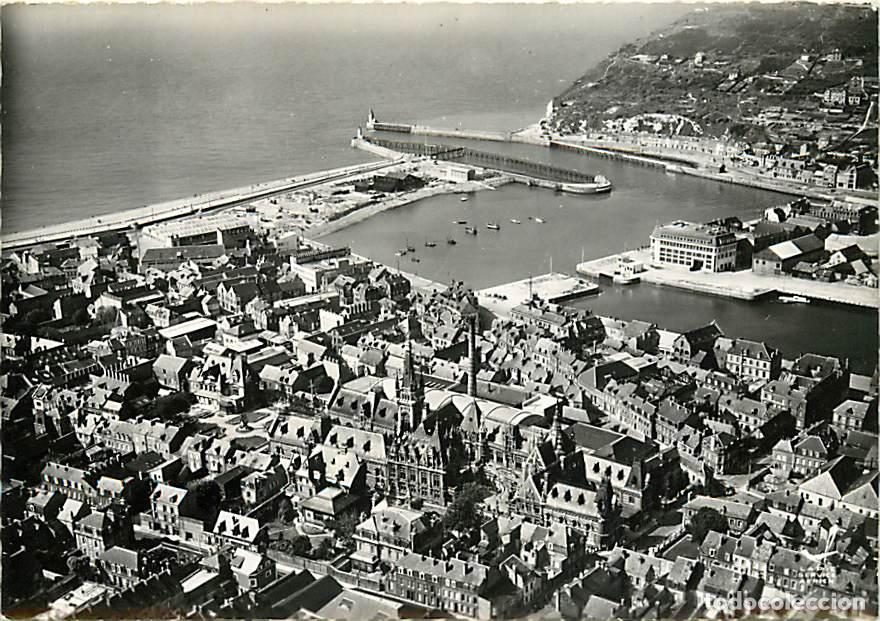 Postkarten: Francia - Carte Postale - 76 - F&eacute;camp - Mus&eacute;e de la B&eacute;n&eacute;dictine et l'avant-Port - Vue a&eacute;rienne - CPS