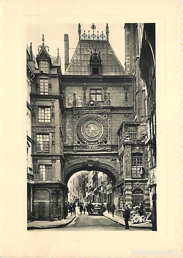 Cartoline: Francia - Carte Postale - 76 - Rouen - Le Gros Horloge - Anim&eacute;e - Automobiles - Mention Photographie