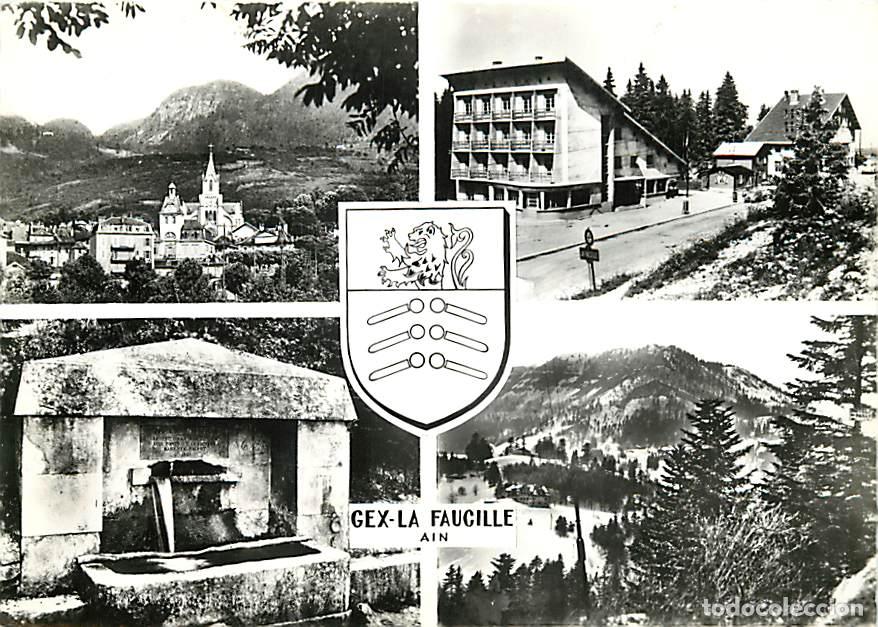 Postkarten: Francia - Carte Postale - 01 - Gex - La Faucille - Multivues - Blasons - Carte dentel&eacute;e - CPSM grand