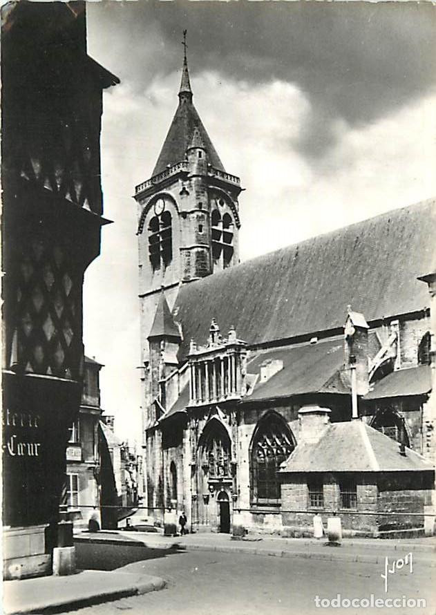 Postales: Francia - Carte Postale - 18 - Bourges - Eglise Notre-Dame - Carte dentel&eacute;e - CPSM grand format - Vo