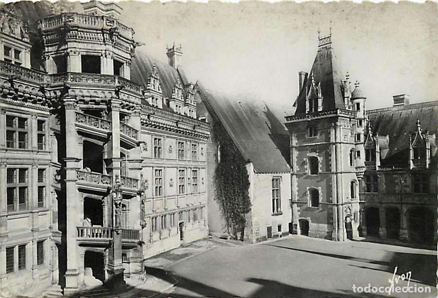 Postais: Francia - Carte Postale - 41 - Blois - Le Ch&acirc;teau - aile Fran&ccedil;ois 1er et Louis XIl - Carte dentel&eacute;e