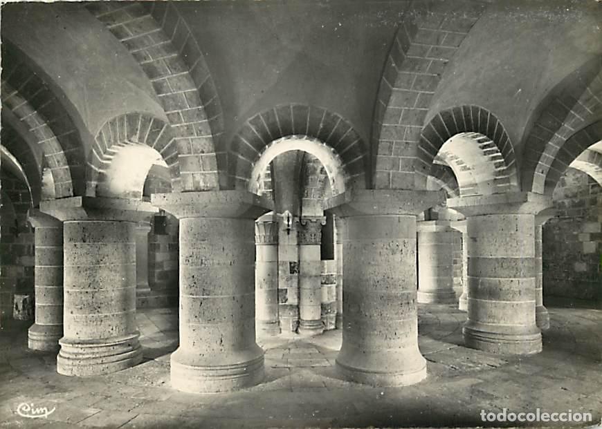 Postales: Francia - Carte Postale - 45 - Saint Benoit sur Loire - int&eacute;rieur de la Basilique - La Crypte - Ment