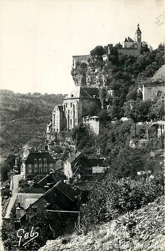 Postkarten: Francia - Carte Postale - 46 - Rocamadour - Vue G&eacute;n&eacute;rale (du timbre) - Belle Oblit&eacute;ration - Carte de