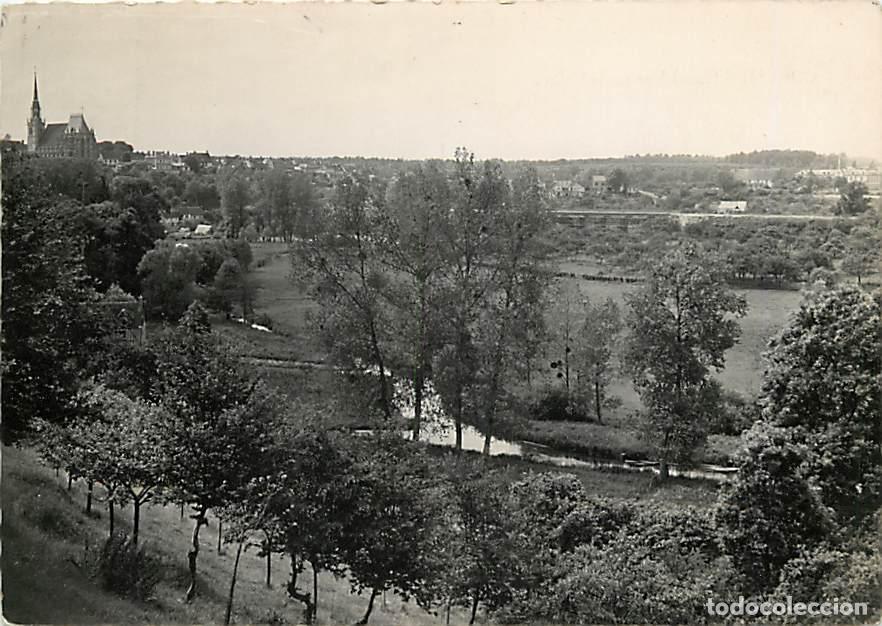 Postcards: Francia - Carte Postale - 27 - Conches - Vue sur la Vall&eacute;e - Oblit&eacute;ration hexagonale - Carte dentel&eacute;