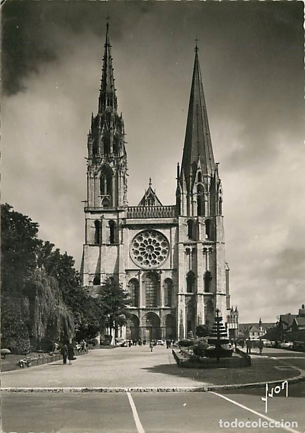 Postkarten: Francia - Carte Postale - 28 - Chartres - La Cath&eacute;drale - Anim&eacute;e - Mention Photographie v&eacute;ritable -