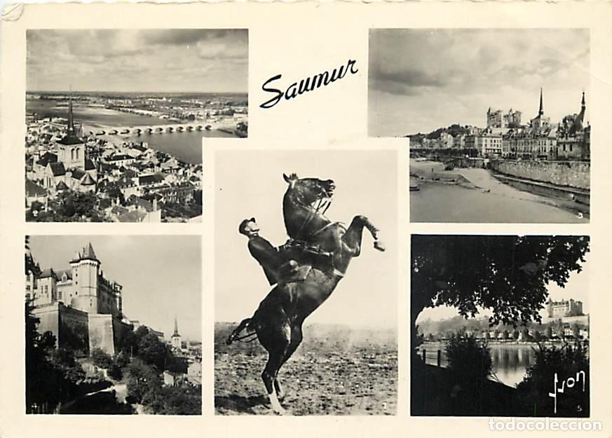 Postcards: Francia - Carte Postale - 49 - Saumur - Multivues - Carte dentel&eacute;e - CPSM grand format - Voir Scans