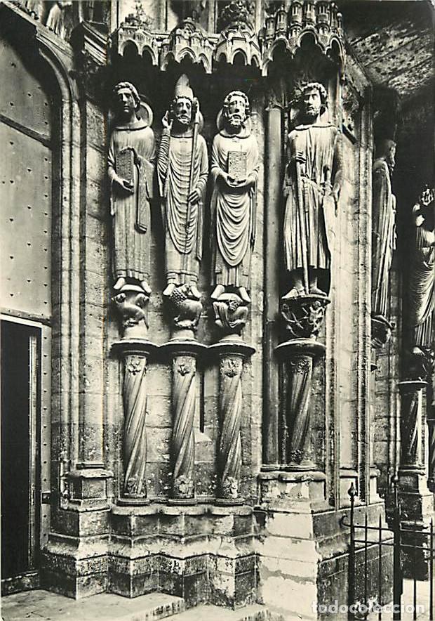 Postcards: Francia - Carte Postale - 28 - Chartres - La Cath&eacute;drale - Portail Sud : Saint Piat, Saint Denis, St