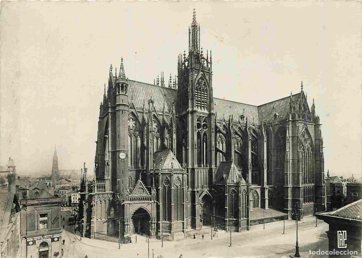 Cartes Postales: Francia - Carte Postale - 57 - Metz - La Cath&eacute;drale - Carte dentel&eacute;e - CPSM grand format - Voir Scan