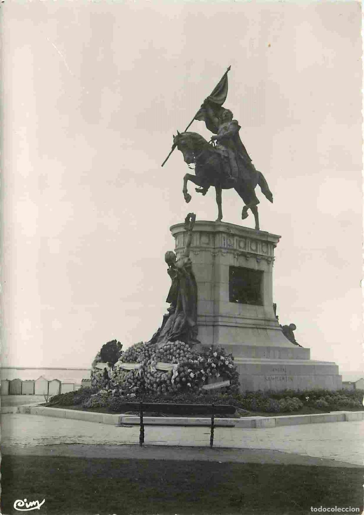 Postais: Francia - Carte Postale - 62 - Boulogne sur Mer - Statue du G&eacute;n&eacute;ral San-Martin - Mention Photographi