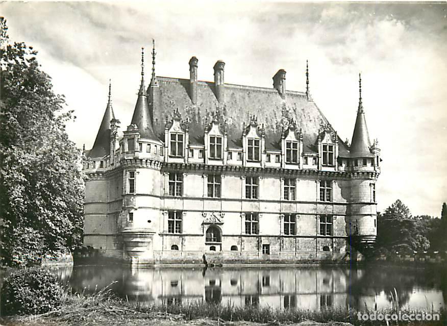 Postais: Francia - Carte Postale - 37 - Azay le Rideau - Le Ch&acirc;teau - Face Ouest - Mention Photographie v&eacute;rit